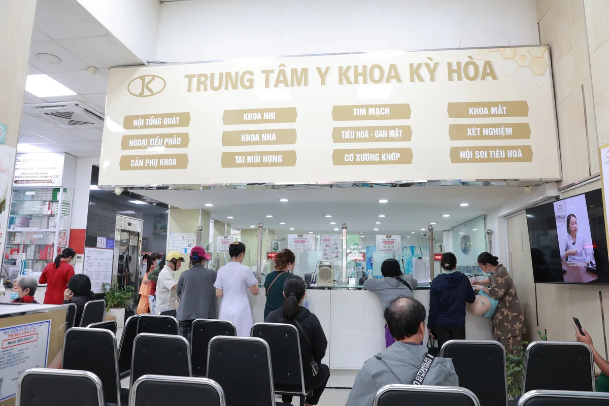 Health insurance (BHYT) examination at Ky Hoa Medical Center