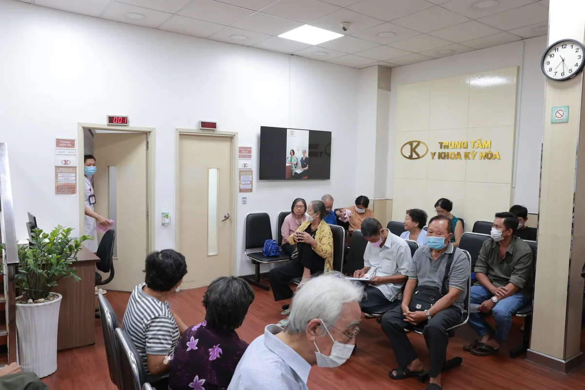 Health insurance (BHYT) examination at Ky Hoa Medical Center
