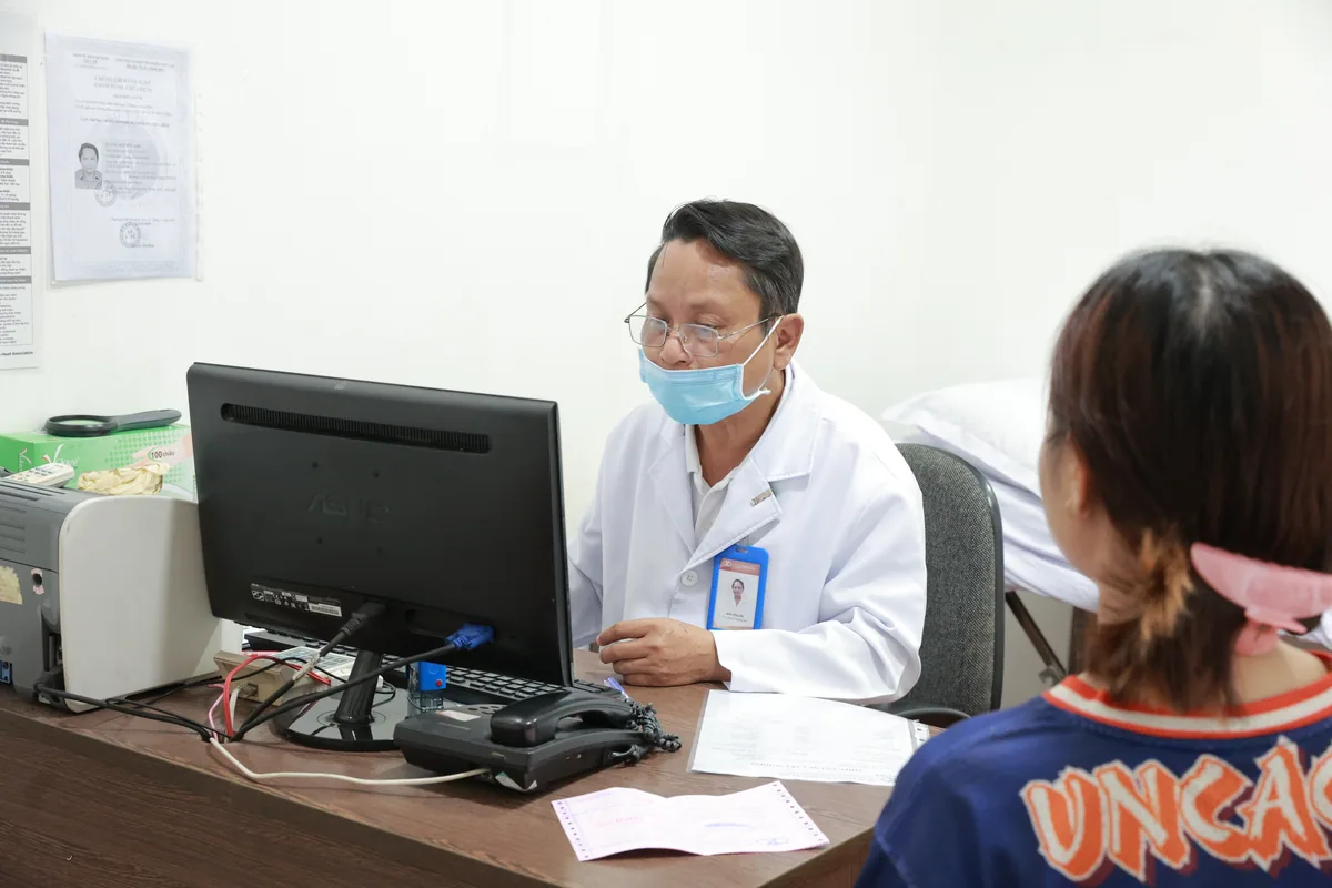 General examination at Ky Hoa Medical Center