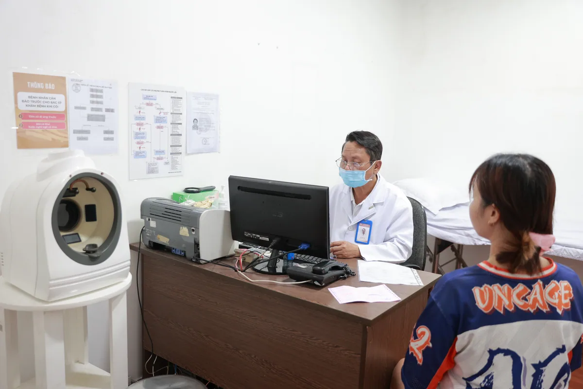 General examination at Ky Hoa Medical Center