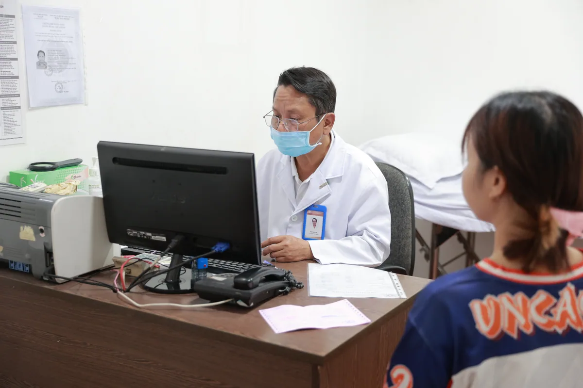General examination at Ky Hoa Medical Center