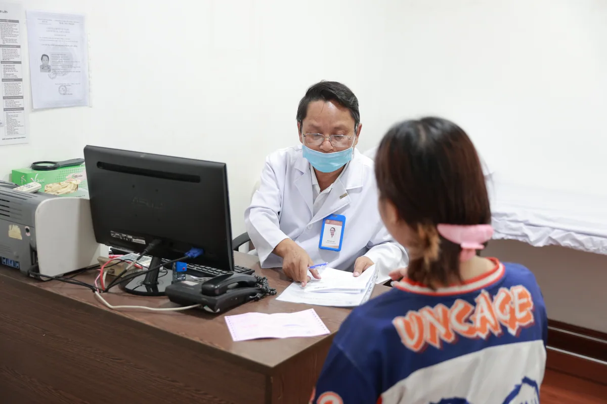 General examination at Ky Hoa Medical Center