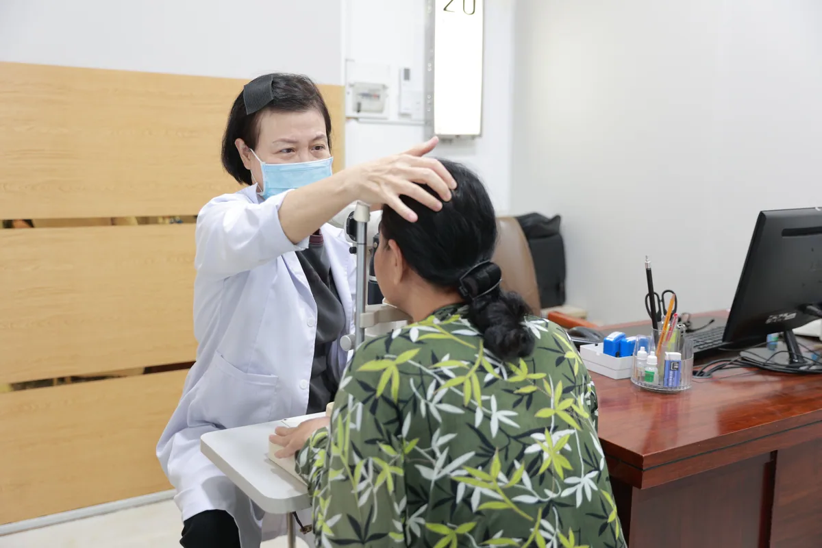 Khám Mắt tại Trung tâm Y khoa Kỳ Hòa
