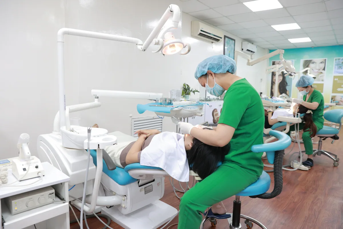 Dental care at Ky Hoa Medical Center