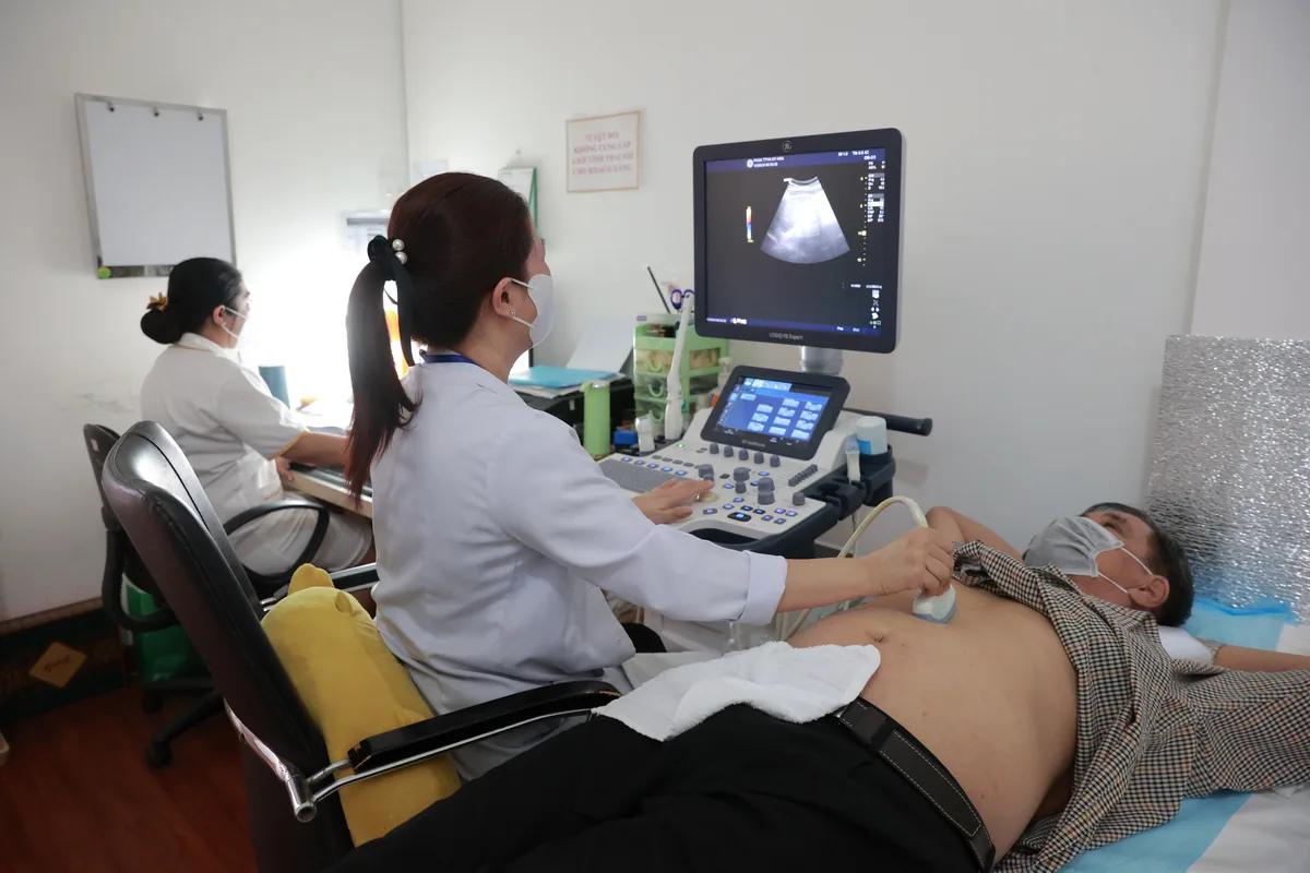 Diagnostic imaging at Ky Hoa Medical Center
