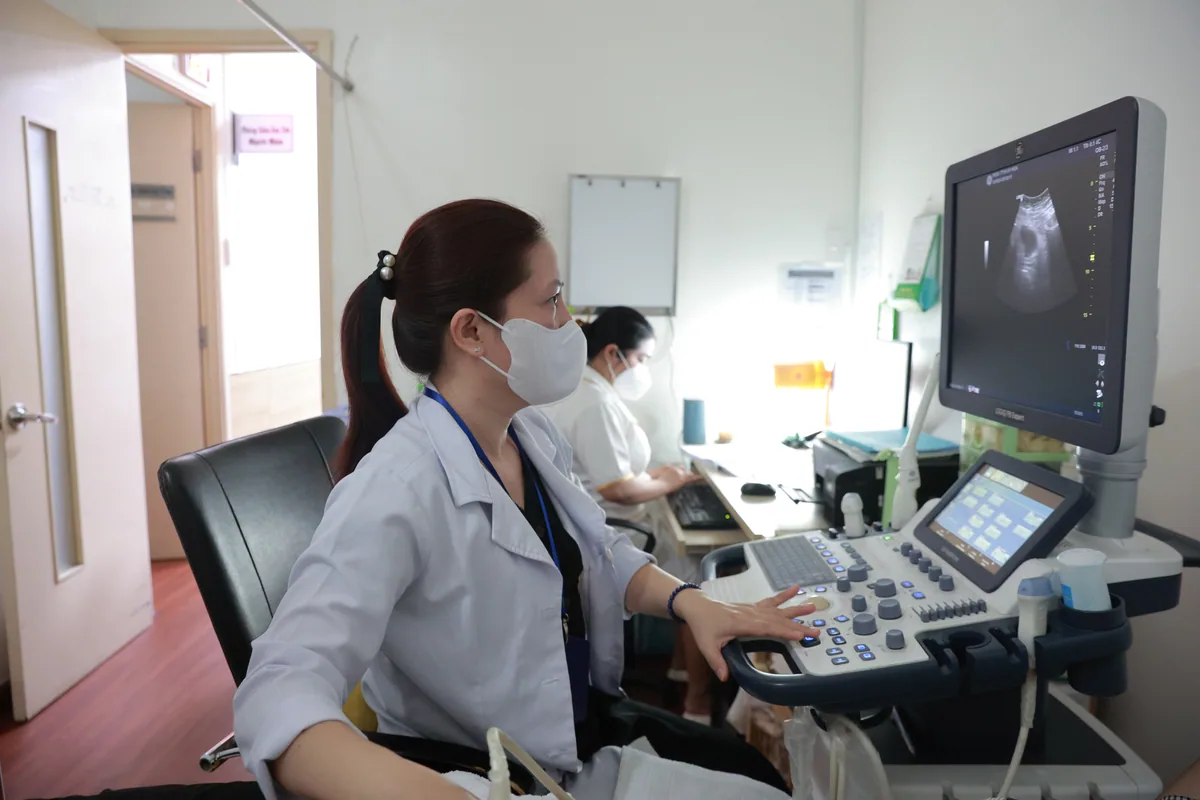Diagnostic imaging at Ky Hoa Medical Center