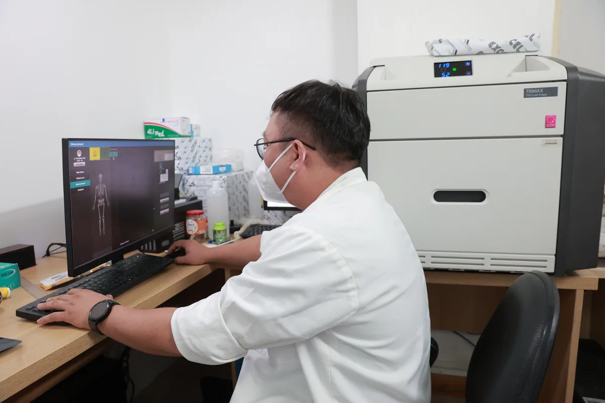 Diagnostic imaging at Ky Hoa Medical Center