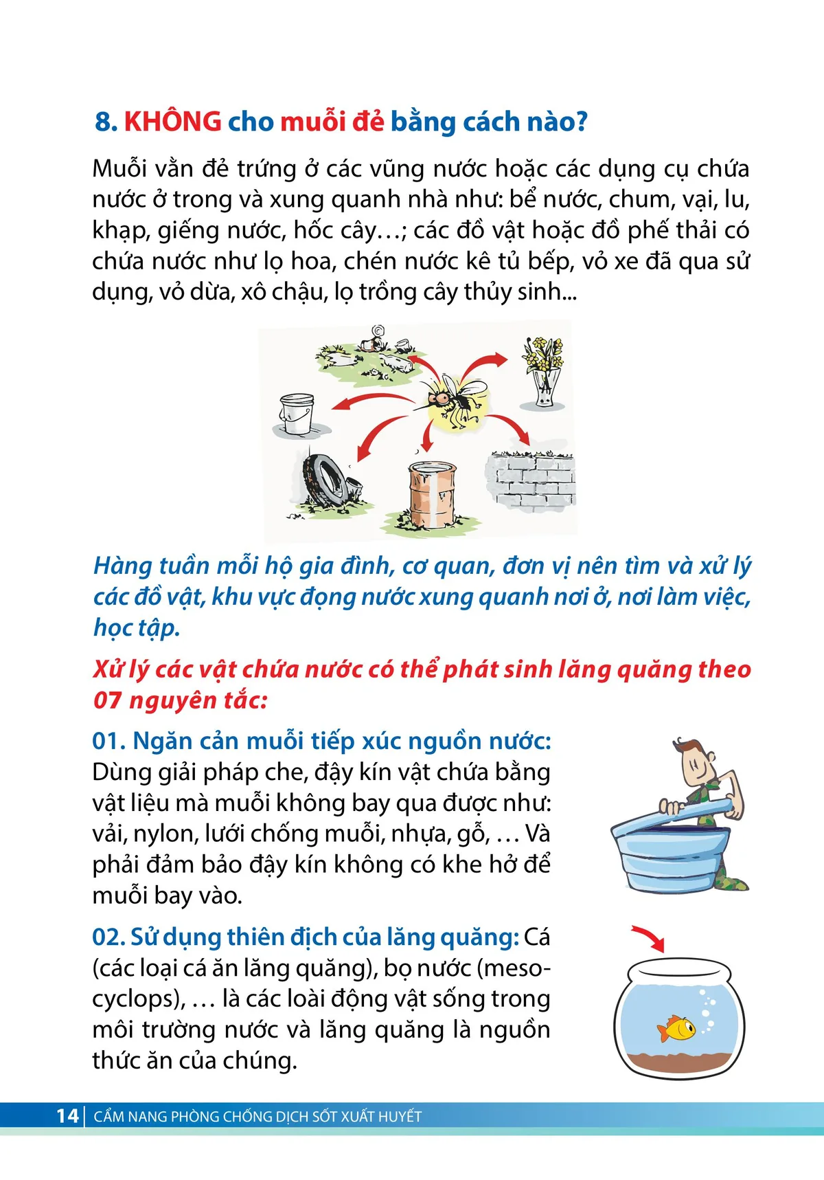 Cẩm nang phòng, chống dịch sốt xuất huyết - trang 12